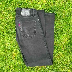 Levi 511’ Black on Black